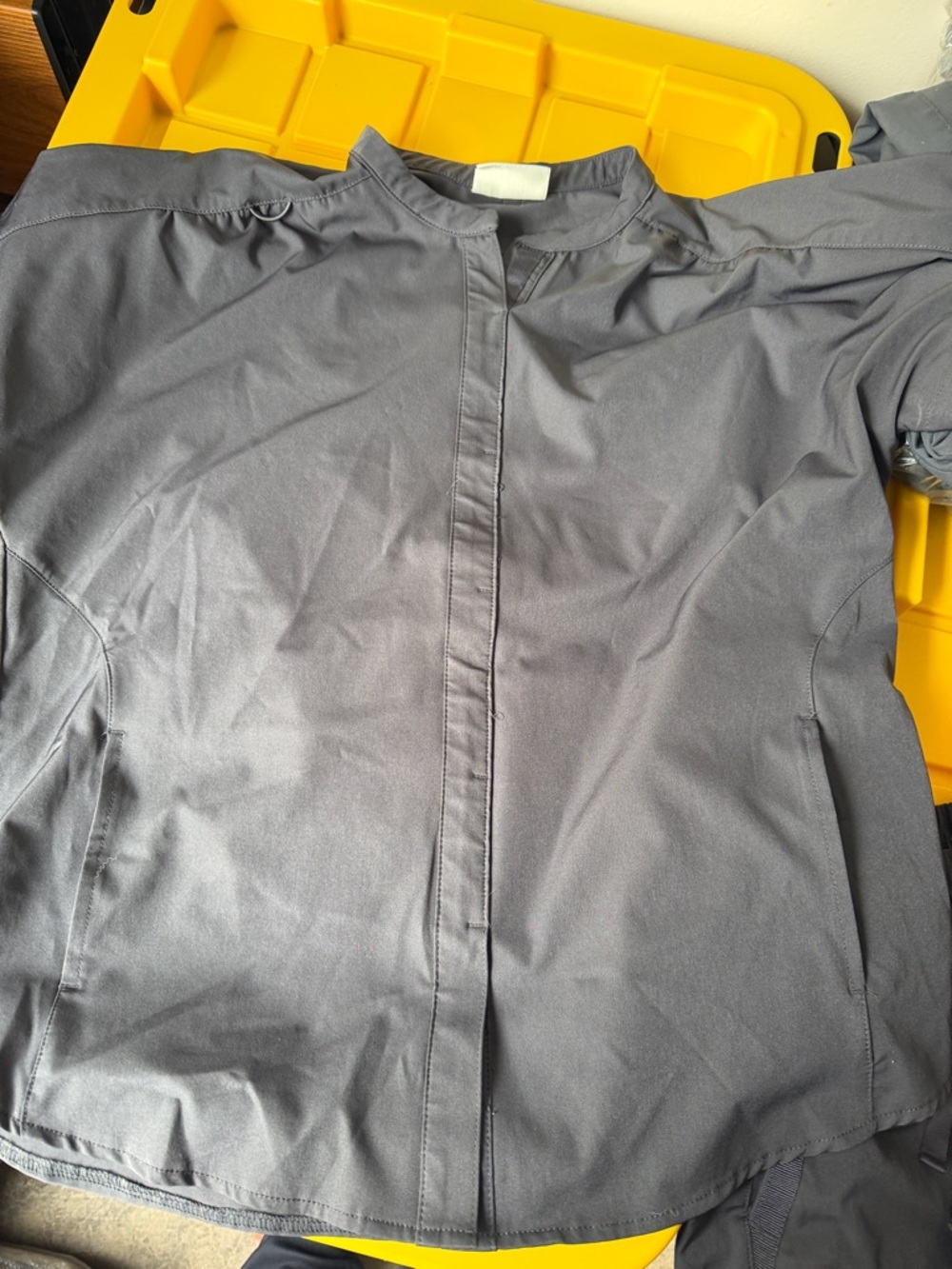 Women’s scrub top. Brand is Whisperlite.